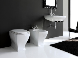 Биде напольное ArtCeram Jazz (JZB002 01 00) белый