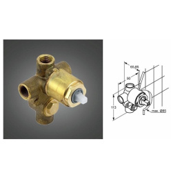 Фото Скрытая часть Kludi (38624N)