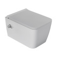 Подвесной унитаз Boheme Zen 967-SET-2-MW с биде матовый белый с крышкой