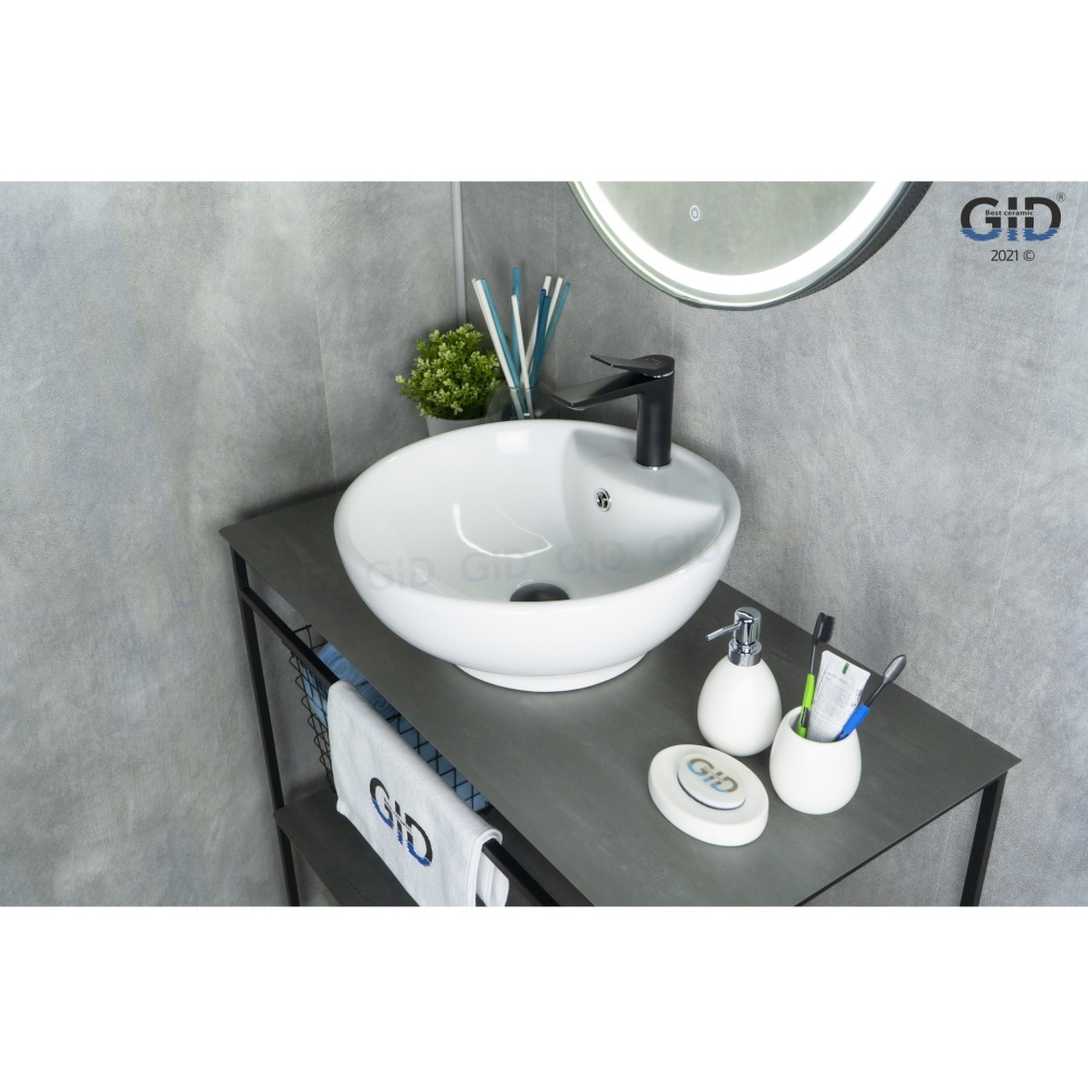Раковина накладная Gid N9001