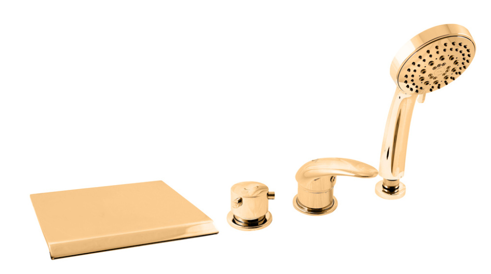 Фото Rav Slezak D474.5PZ DUNAJ смеситель каскадный на 4 отверстия