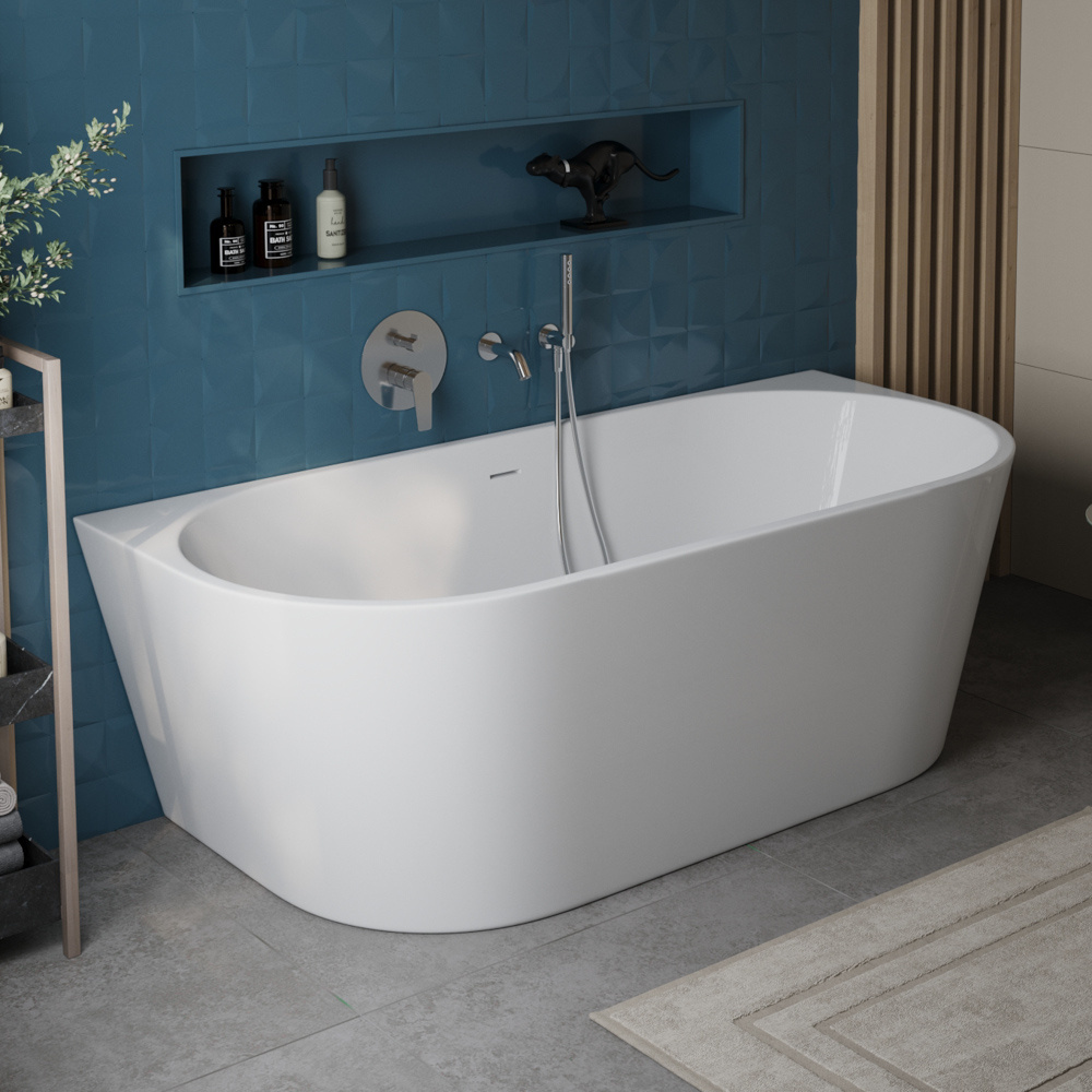 Акриловая ванна BelBagno 170х79 (BB710-1700-800) Белый