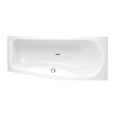 Ванна стальная Bette Luna 2760-000 PLUS L/R 170х75х45 см с шумоизоляцией, BetteGlasur® Plus, Антисли