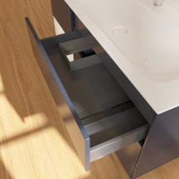 Villeroy Boch Finion F060MTHG Тумба под раковину 1196х498 мм (white matt/midnight blue matt)