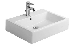 Раковина 50 см Duravit Vero 0452500000, белый