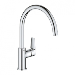 Смеситель для кухонной мойки Grohe BauEdge 31233001 высокий излив