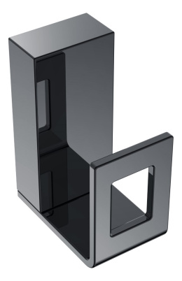 Фото Крючок Boheme Q (10946-SGM) антрацит глянец