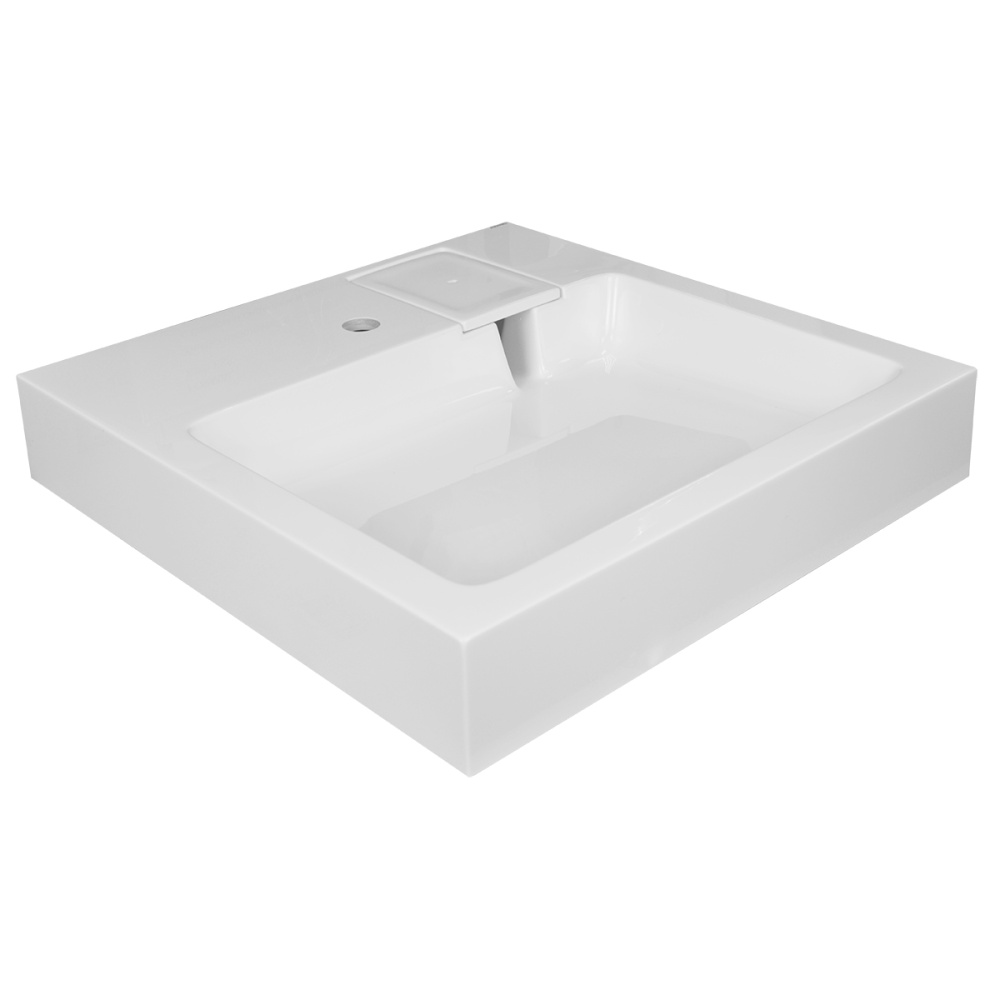 Фото Раковина из литьевого мрамора Azario Slim (CS00086608   ) Белый