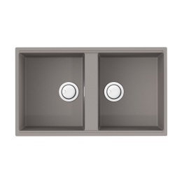 Кухонная мойка Omoikiri Kitagawa 83-2-U-GR Artceramic (4993810) leningrad grey