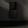 Agape Mach 2 AMC20942E Диспенсер для санитарных пакетов подвесной 30x12.8 см, цвет: черный