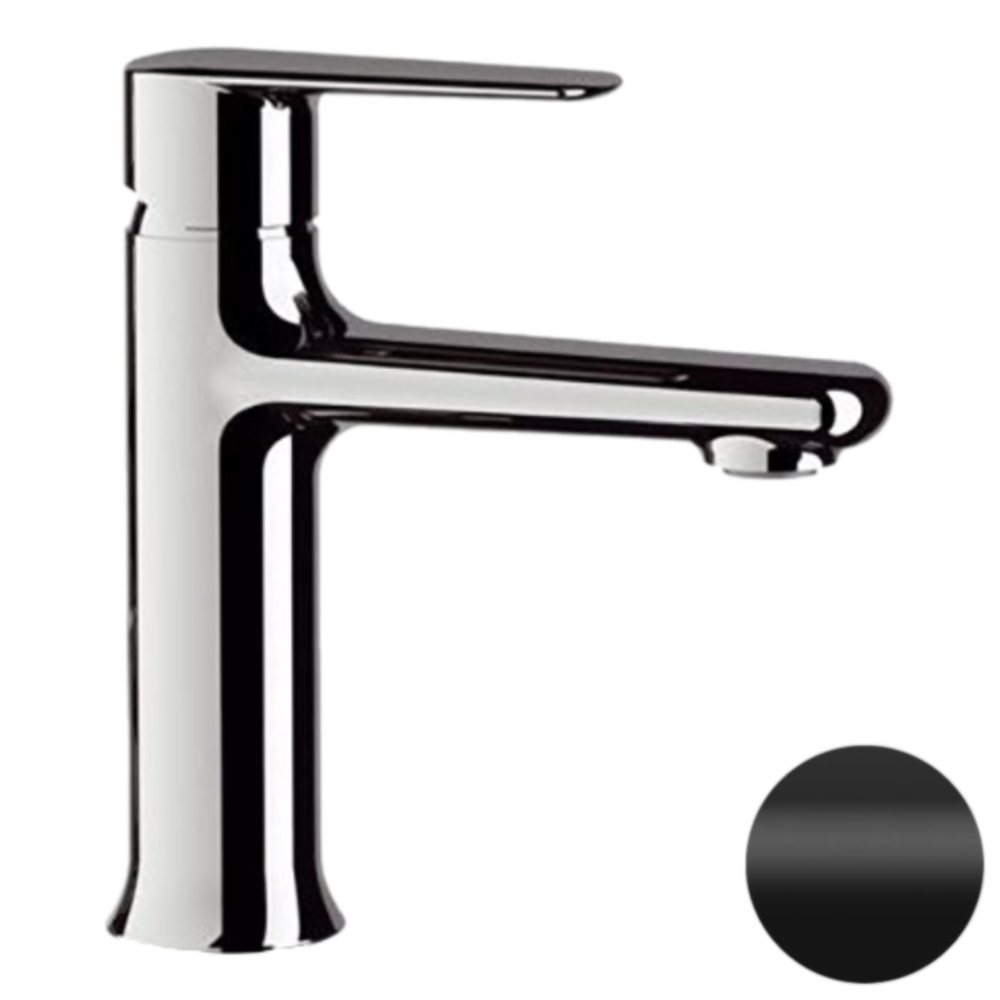 Фото Смеситель для раковины Remer Vanity V12NO, черный матовый