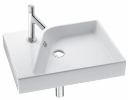 Фото Раковина Jacob Delafon Formilia Rythmik E4783-00, 60 х 46 см, подвесная