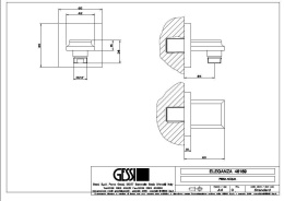Подключение для шланга Gessi Eleganza (46169#031) хром