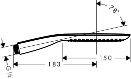 Душевой набор Hansgrohe PuraVida (28564400)