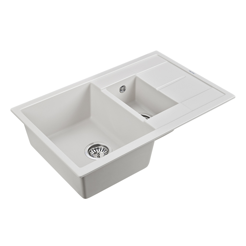 Мойка для кухни Paulmark Flugen (PM237850-WH) белый