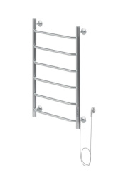 Фото Полотенцесушитель электрический Aquanet Fiona 80х50 Тэн справа