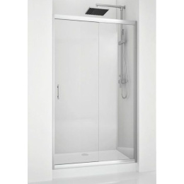 Душевая дверь Aquanet Alfa NAA6121 130, прозрачное стекло