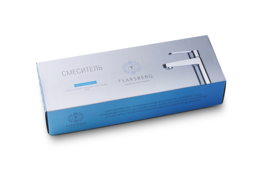 Смеситель для ванны с душем TSARSBERG (TSB-939-3510) тип См-ВУОРНШлА