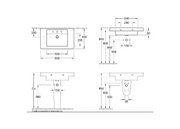 Фото Полупьедестал 72646001 VILLEROY&BOCH Omnia architectura
