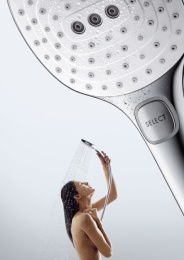Ручной душ Hansgrohe Raindance Select (26521400) белый/хром