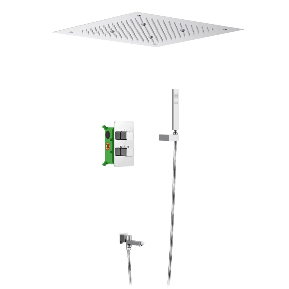 Фото Душевая система встроенная с термостатом Timo Petruma SX-5019/00SM хром