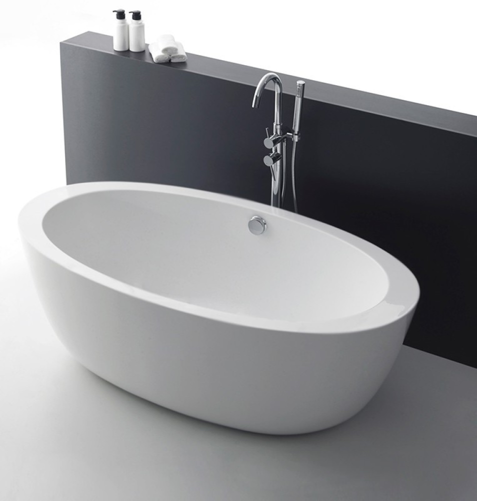 Фото Акриловая ванна 170x90 BelBagno (BB67-1700), округлая