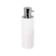 Дозатор для жидкого мыла Colombo Black&White (B9232.EPB) белая экокожа