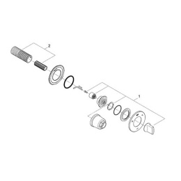 Переключатель потоков Grohe Ondus 19448000