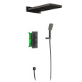 Душевая система встроенная с термостатом Timo Petruma SX-5039/03SM черный