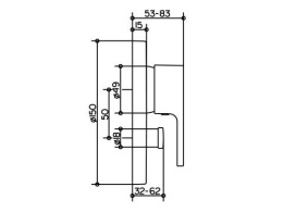 Фото Смеситель для ванны Keuco Elegance 51672010181, хром