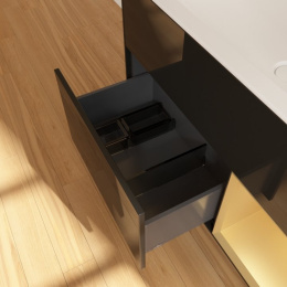 Villeroy Boch Finion G040HFPH Тумба под раковину 996х498 мм (gold matt/glossy black)