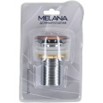 MELANA Донный клапан без перелива (бронза) MLN-330303BR в блистере