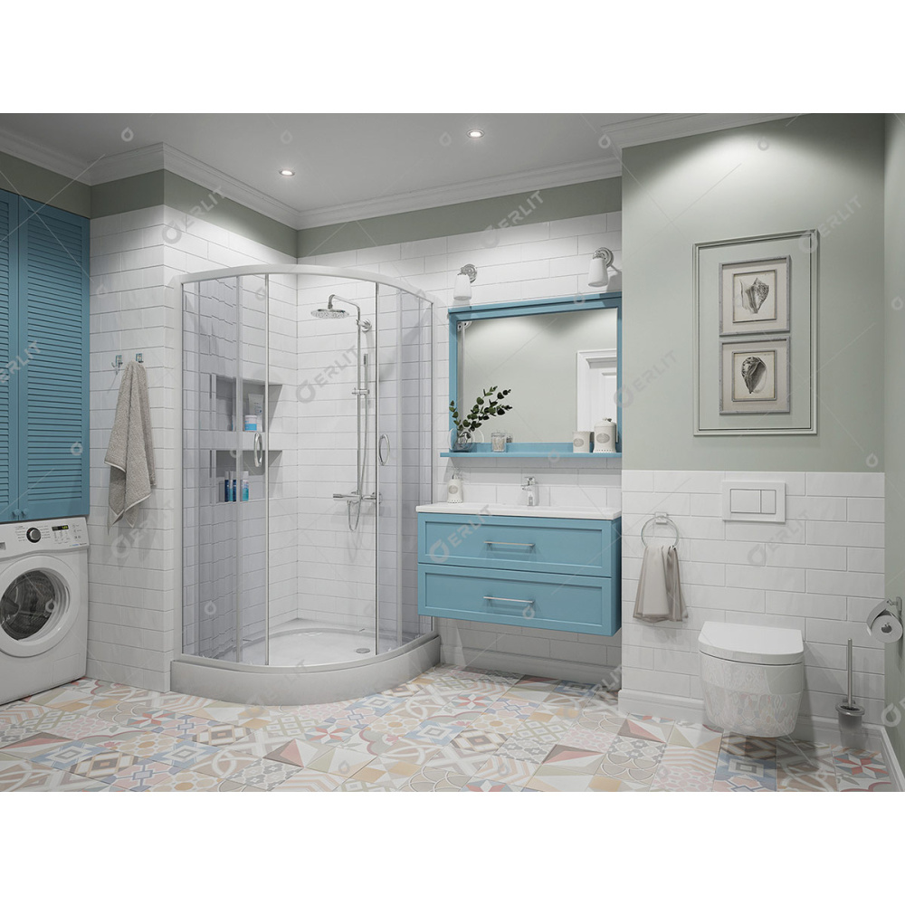 Душевой уголок Erlit Comfort ER0510T-C4 (1000x1000x1950)
