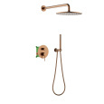 Душевая система встроенная Timo Saona SX-2369/19SM розовое золото