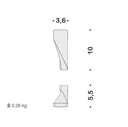 Фото Крючок для халата AR37 Colombo Design ALIZE (хром)