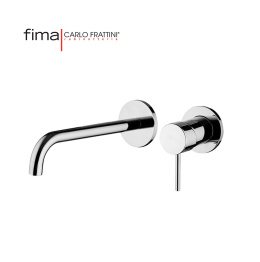 FIMA Carlo Frattini Spillo Up F3051LX9CR - Настенный смеситель для раковины, излив 202 мм (хром)