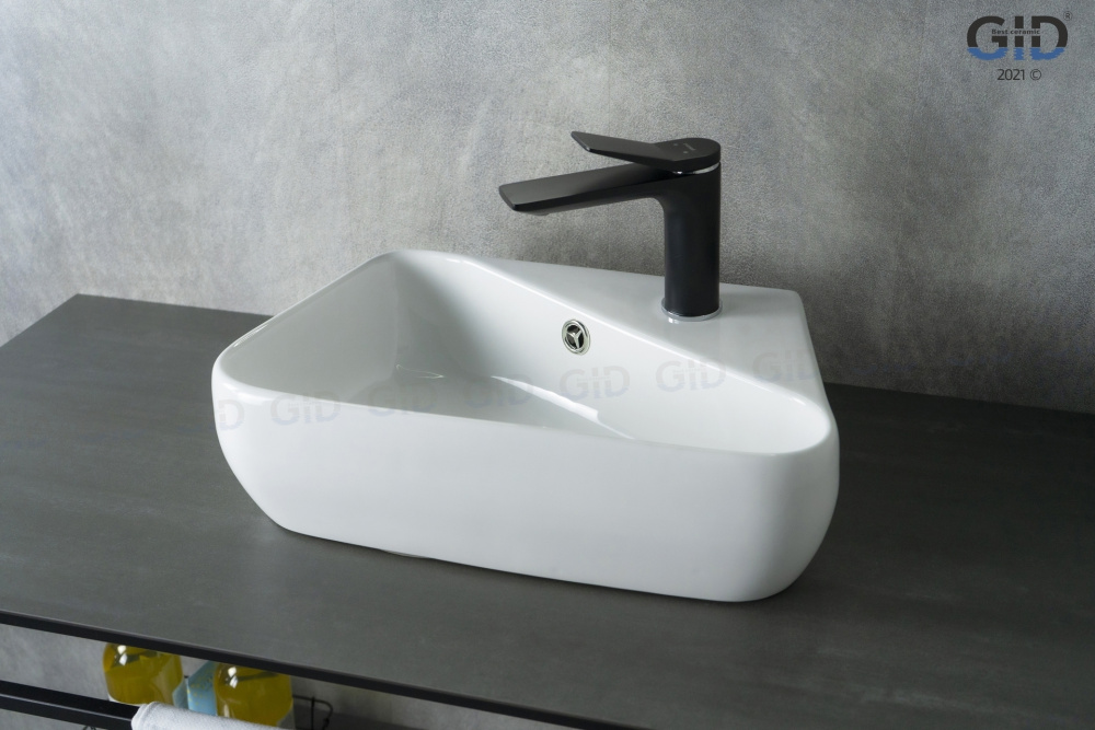 Фото Раковина подвесная Gid N9275L (Чаша слева)