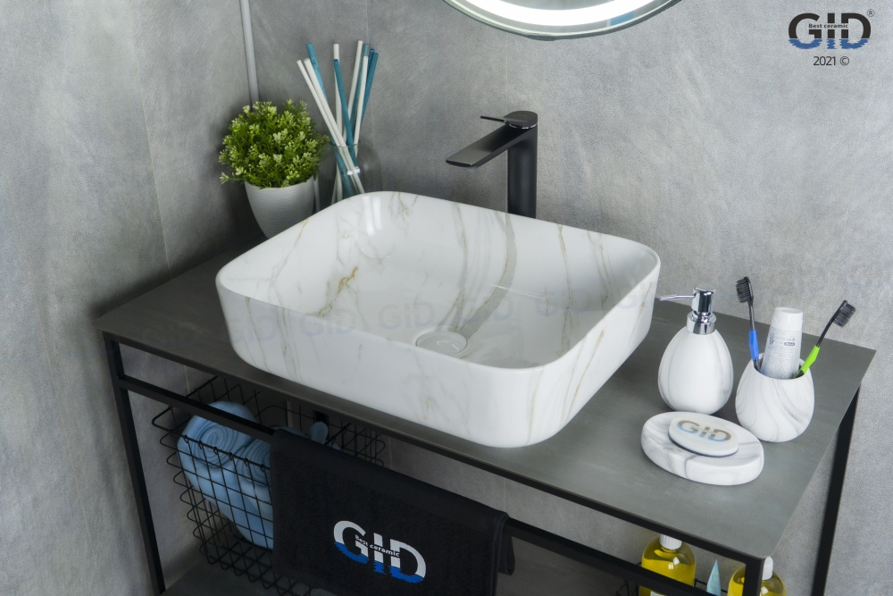 Фото Раковина накладная Gid Mnc190