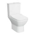 Унитаз-компакт напольный VitrA Integra Square (Интегра Скуэр) 9833B003-7205 с сиденьем микролифт бел