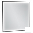 Зеркало Jacob Delafon Allure EB1433-F30, 60 х 60 см, с подсветкой, лакированная рама белый сатин