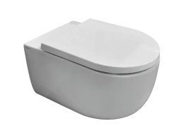 Унитаз подвесной Hatria Futura (A0Y9BA25) безободковый, белый