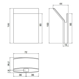 Фото Antonio Lupi Mr.Splash MR.SPLASH Раковина напольная 72х44х100 см