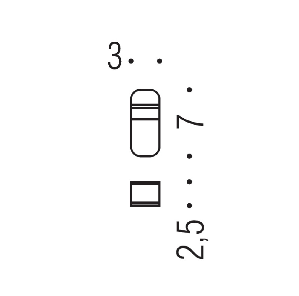 Фото Крючок Colombo OVER GM17.SS сатин