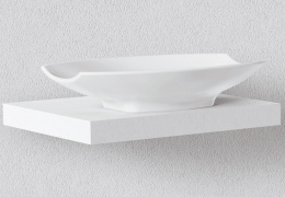 Раковина Bien Harmony HRLG06301FD0W3000 63 x 43 x 12.5 см округлая, белый