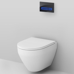 Инсталляция + унитаз + клавиша Am.Pm Spirit 2.0 (IS450A38.701700) синий
