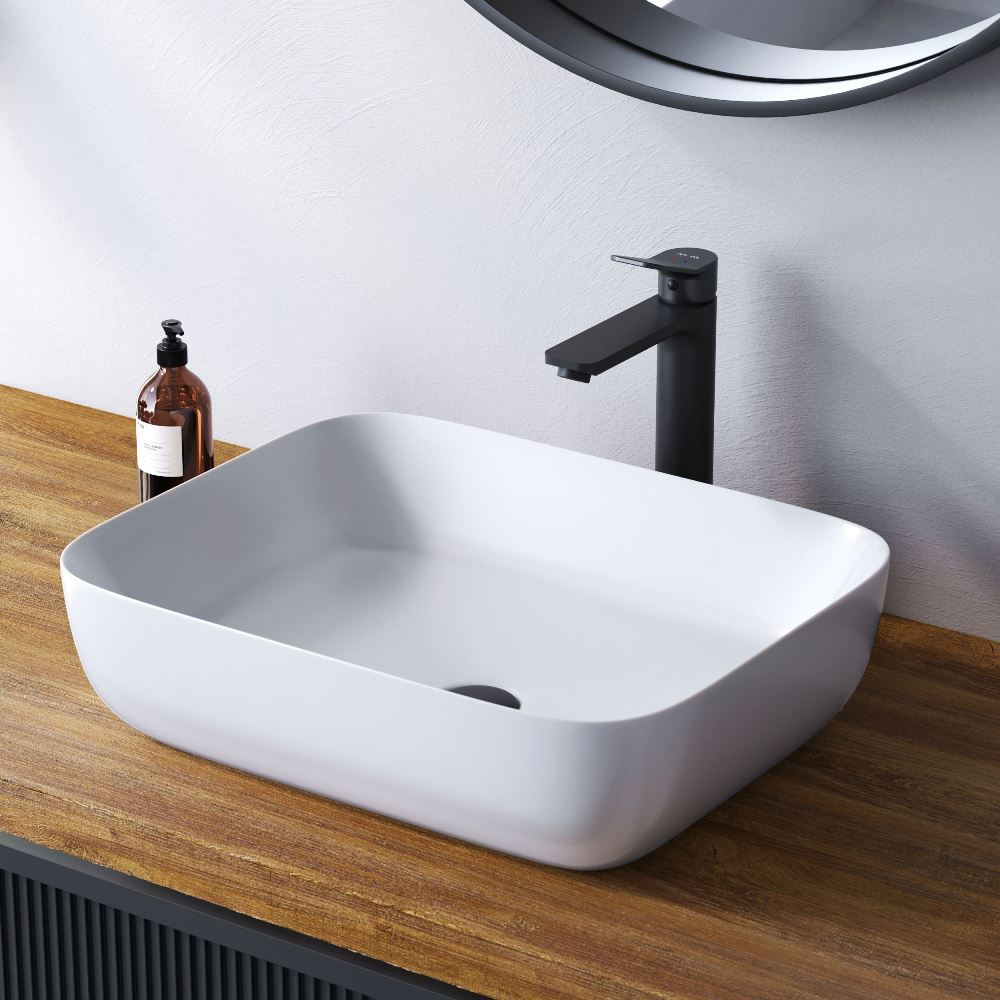 Фото Накладная раковина Am.Pm Func (M8FWCC10510WG) белый