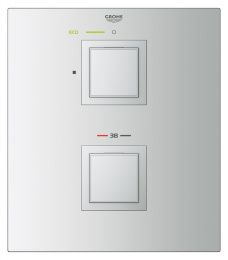 Grohe Grohtherm Cube 19959000 Термостат для душа, встраиваемый без подключения шланга