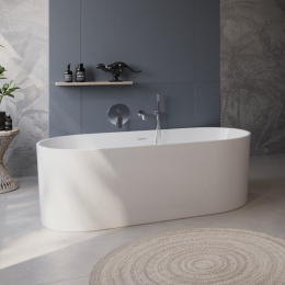 Фото Акриловая ванна BelBagno 180х80 (BB705-1800-800) Белый