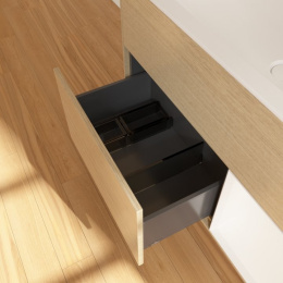 Villeroy Boch Finion F040MTPC Тумба под раковину 996х498 мм (white matt/oak veneer)