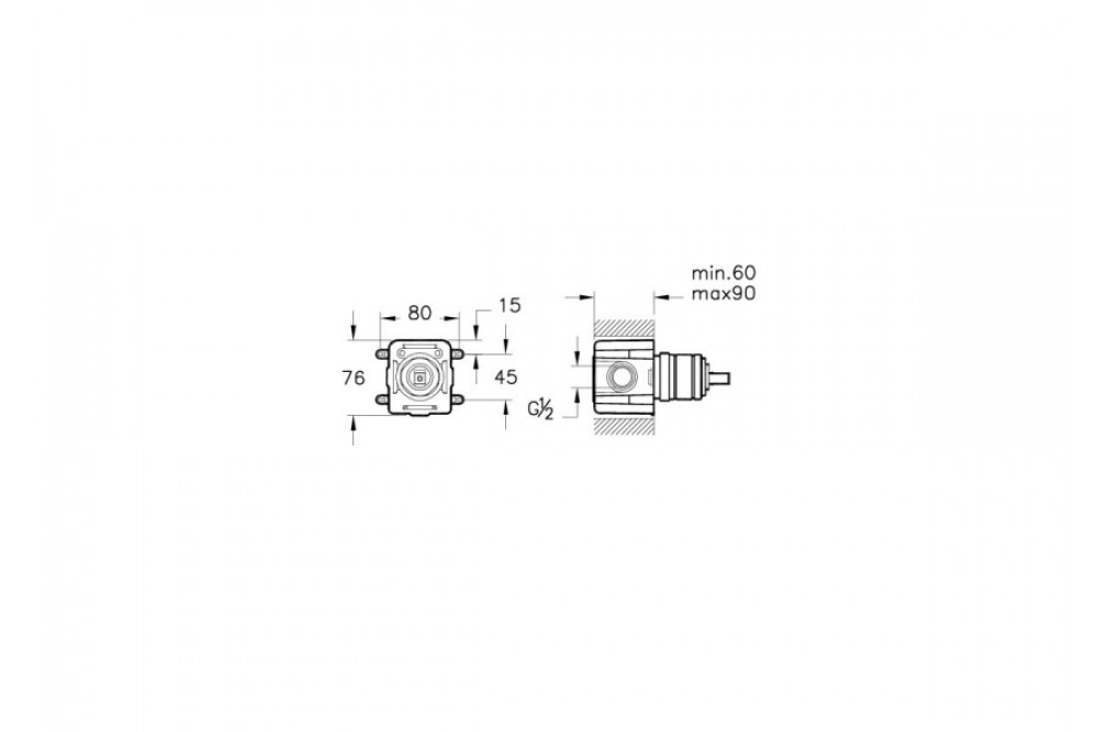 Фото Гигиенический душ Vitra Q Line (A45601EXP.A42222EXP) хром